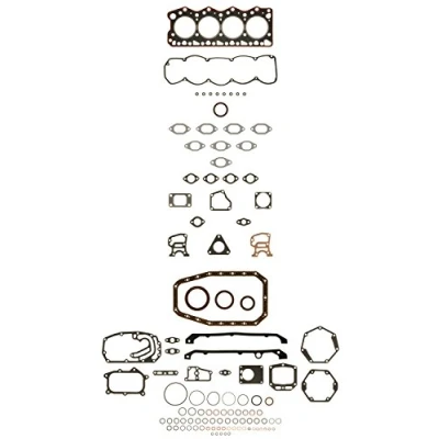 Image of 1230525, 1905933, 5881923, 5892432, XXDEZ1908014 Full Gasket Set, engine AJUSA 50107600 with cylinder head gasket, valve stem seals FIBERMAX