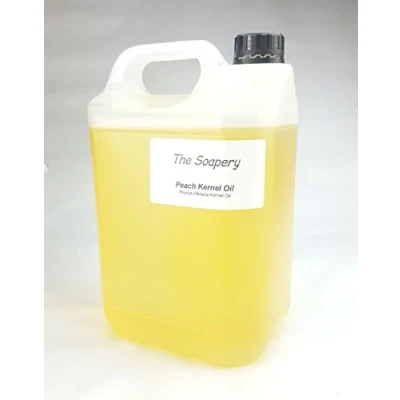 Image of Peach Kernel Oil 5 litre Carrier for Massage, Skin and Hair Treatments 100% Pure Natural