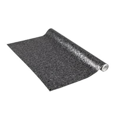 Image of Venilia 54863 Look, Decorative, Furniture, Wallpaper, Self Adhesive Film, PVC, Phthalate Free, 1.5 m, Thickness 0.095 mm, Polyvinyl Chloride, Granite Anthracite, 45 cm x 1,5 m