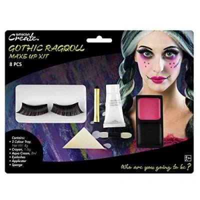 Image of Amscan International Gothic Ragdoll Make Up Kit