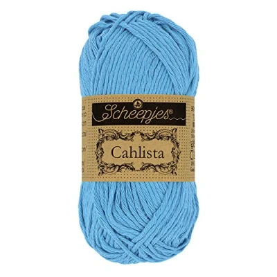 Image of Scheepjes Cahlista 384 Powder Blue Yarn 10x50g