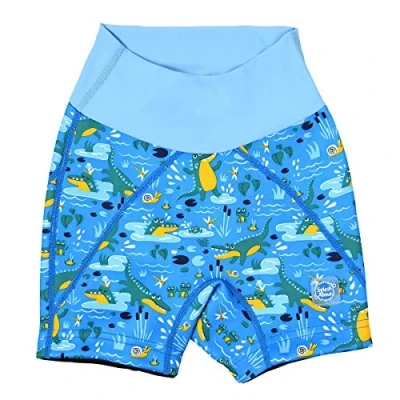 Image of Splash About Unisex Youth Toddler Jammers Leak Proof Shorts Swim Briefs, Crocodile Swamp, 2 3 Years EU