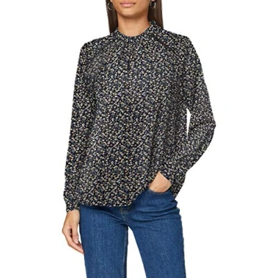 Image of ONLY Women&#039;s Onlnew Mallory L/S Aop Wvn Noos Blouse, Night Sky/Aop:anne Ditsy Flower, 14 UK