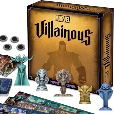Image of Ravensburger Marvel Villainous Infinite Power Strategy Board Games for Adults and Kids Age 12 Years Up Can Be Played as a Stand Alone or Expansion Easter Gifts