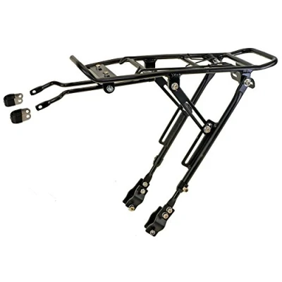 Image of M Wave 440174 One 4 All Luggage Rack, 20 29, Aluminum, Black