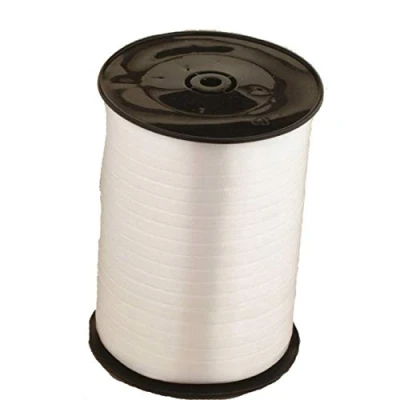 Image of BALLOON RIBBON:500mx5mm white