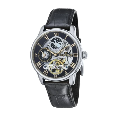 Image of Thomas Earnshaw ES 8006 04 Skeleton Longtitude Men Watch, Black