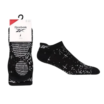 Image of Mens and Women&#039;s 1 Pair Reebok Technical Cotton Trainer Yoga Socks Black 8.5 10 UK