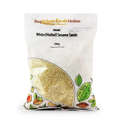 Image of Organic White (Hulled) Sesame Seeds 250g (BWFO)