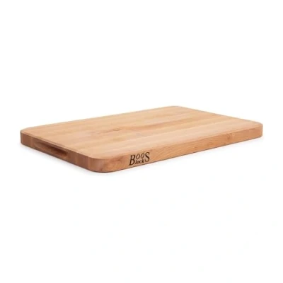 Image of Boos Block Chop N Slice Butchers Chopping Board Thick North American Hard Maple Safe for Food Preparation 20 x 14 1,25 Inches