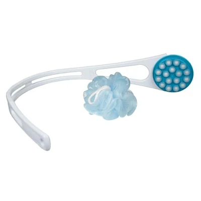 Image of Hydas Easy Back Cream Plus 50th Anniversary Edition with Shower Sponge Handle: 67.5 cm Head Diameter: Approx. 8.8