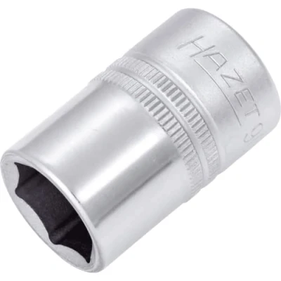 Image of 46840200000, 54929, ASE46840200000, VAG54929 Socket HAZET 900 16 DIN3124, ISO2725 1 Chrome Vanadium Steel Knurled
