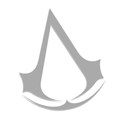 Image of Decus Assassian&#039;s Creed L 0122 (silver) // Sticker OEM JDM Style Vinyl Transfer