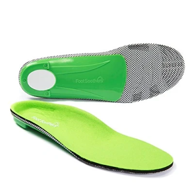 Image of FootSoothers® BeetleArch+ orthotic Arch Support insoles For heel pain, plantar fasciitis, knee and backpain insoles! (UK 6 10.5)