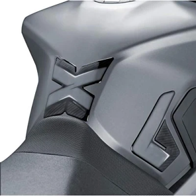 Image of Puig Protector Tank + side Kawasaki Z800 Color Carbo black (Carbon)