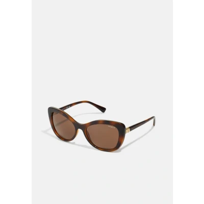 Image of Vogue Eyewear Sunglasses, Women&#039;s, Size: 55, Dark havana