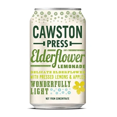 Image of Cawston Press Sparkling Elderflower Lemonade 330ml (Pack of 2
