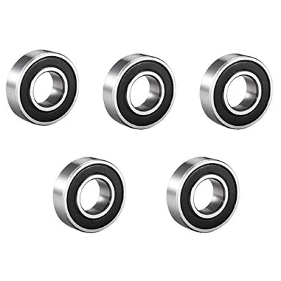 Image of 5 Pack Deep Groove Ball Bearing Double Side Rubber Sealed Bearings 9mm x 24mm 7mm