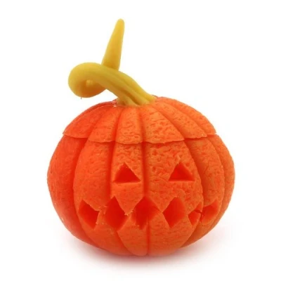 Image of MyTinyWorld Dolls House Miniature Carved Pumpkin