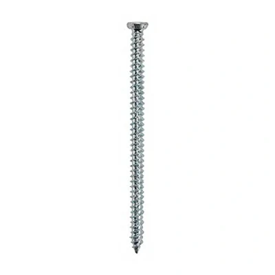Image of TIMCO Concrete Screws Flat Countersunk Silver 7.5 x 100