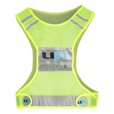 Image of UP Unisex Ult.perf (3210) ULT PERF RUNNING LED RACE VEST FLUO YELLOW 3210 , Senior, One Size UK