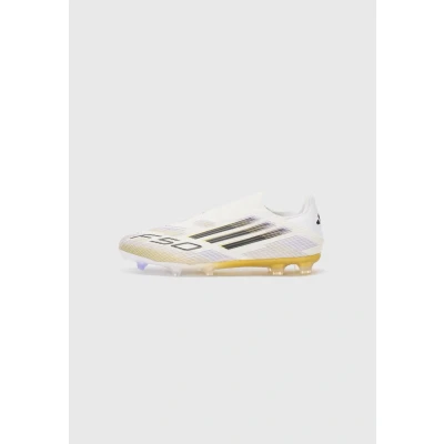 Image of adidas Performance F50 League LL FG/MG Football boots firm ground White/core black/goldcoloured, Men&#039;s, Size: 7.5, black/gold/coloured