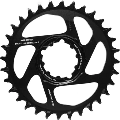 Image of Sram Chain Ring X Sync 2 Sl Direct Mount 6mm Offset Eagle: Black 36T