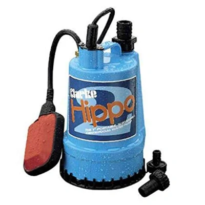 Image of Clarke Hippo Submersible Water Pump 230V 85 LTR/MIN Float Switch by International