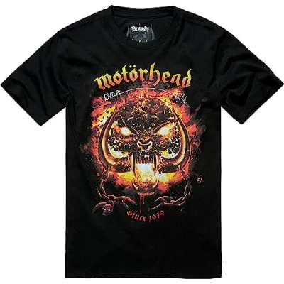 Image of Brandit Men&#039;s Ozzy T Shirt Skull Cami, Black, 4XL