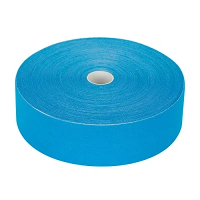 Image of PHYTOP K Tape Kinesiology Continuous Roll, Elastic Physiotherapy Water Resustant (5cm x 35m), Sports for Muscle Injuries (Blue)