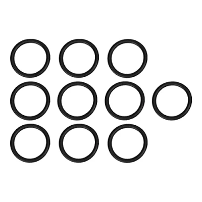 Image of Quick Release Fasteners Replacement Bumper Fender O Rings 10pcs Car Bands O‑Ring Gaskets Rubber Unicersal