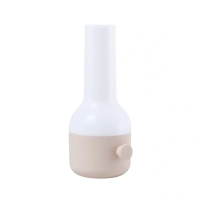 Image of Lindby LED rechargeable outdoor table lamp Isaline, beige, dimmable