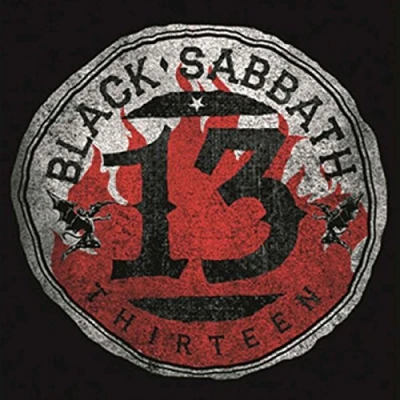 Image of Black Sabbath 13 Flame Circle Single Coaster Drinks Music Official Merchandise