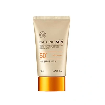 Image of [The Face Shop]2015 UPGRADE Natural Sun Eco Power Long Lasting Cream 50ml(1.69oz)SPF50 PA+++ by The Shop