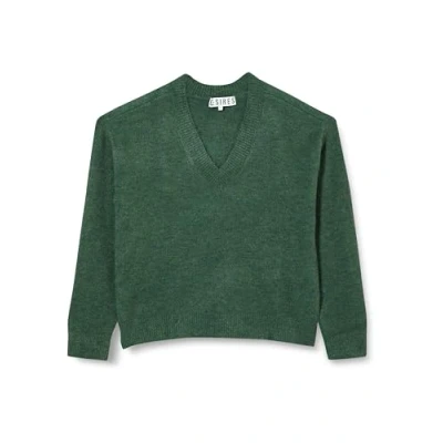 Image of Desires Women&#039;s GEA V Neck Pullover, 4112 Jungle Green, M