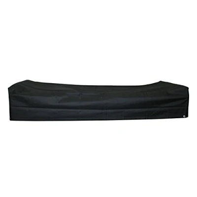 Image of Charles Bentley Deluxe Sun Lounger Cover Black