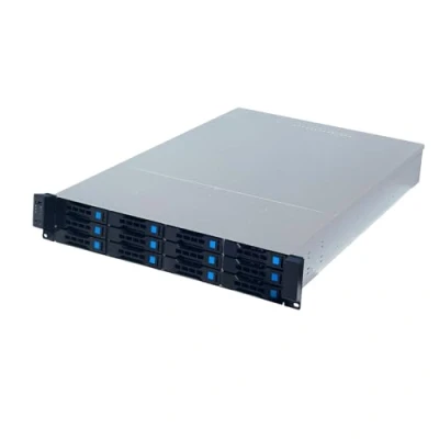 Image of FANTEC SRC 2612X07 12Xsas&amp;Sata without NT, Black, Silver