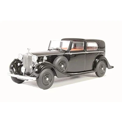 Image of Oxford Diecast 43RRP3001 Rolls Royce Phantom III SdV HJ Mulliner Black