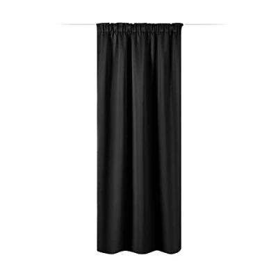 Image of JEMIDI Curtain for Window Blackout Curtains with Ruffle Tape Rail Track Bedroom Living Room Windows