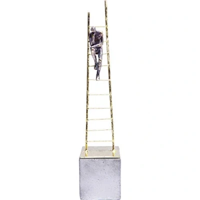 Image of Kare Design Decoration Object, Elements Climbing Man, Steel, 40x9x9 cm