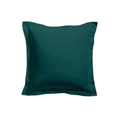 Image of Today Cotton Flat Throw Pillowcase 75 x cm Emerald Green