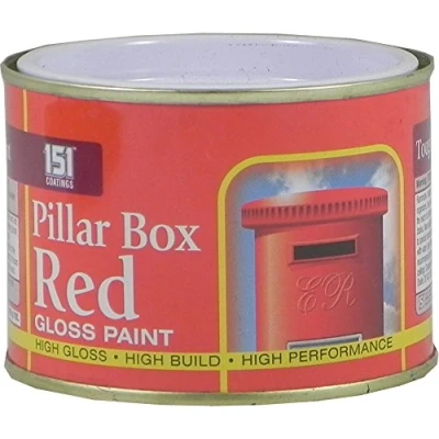 Image of 151 Gloss Paint P/Box RED 180ML