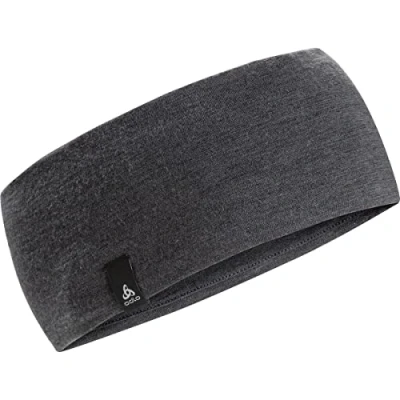 Image of Odlo Unisex REVELSTOKE Performance Wool Headband, Graphite Grey Melange