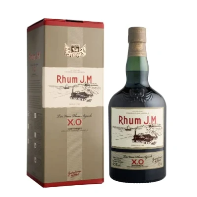 Image of JM Rhum J.M. Tres Vieux Agricole XO Rum: aged AOC/Distilled, and bottled in Martinique / 45% vol, 70cl