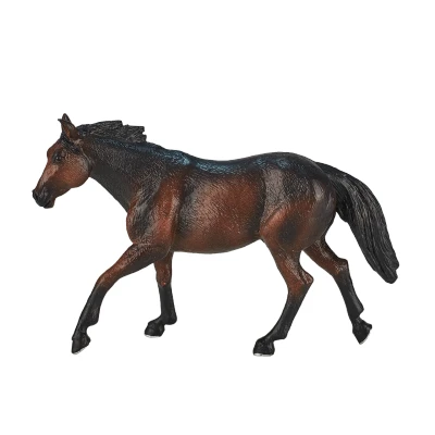 Image of MOJO Quarter Horse Sooty Bay Farm Animal Model Toy Figure