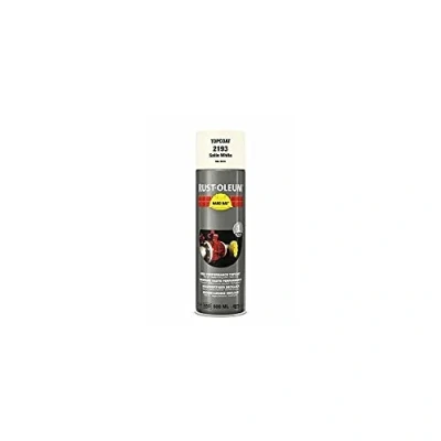 Image of RUST OLEUM 2193 Hard Hat Topcoat RAL Colours, The Nr. 1 Industrial Paint Aerosol. Go Further, Work Faster, Last Longer!, Satin white 9010