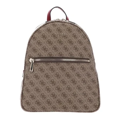 Image of Guess Vikky Backpack Rucksack, Women&#039;s, Size: One Size, Brown