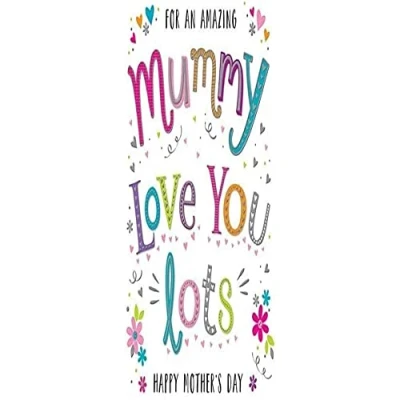 Image of Regal Publishing Modern Mother&#039;s Day Card Mummy 8 x 6 inches