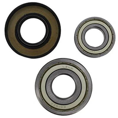 Image of SPARES2GO Drum Bearing &amp; Oil Seal Kit for Bosch Washing Machines (6205ZZ 6306ZZ) Fitment List A