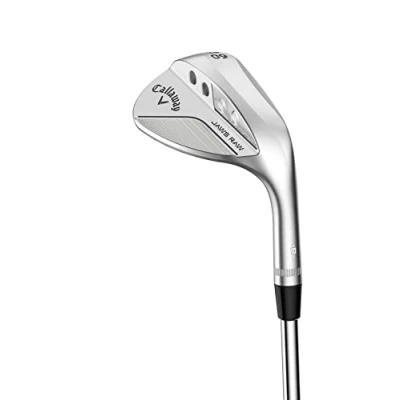 Image of Callaway Golf Jaws Raw Wedge, Right Handed, Chrome Finish, 56 Degree, S Grind, Steel Shaft